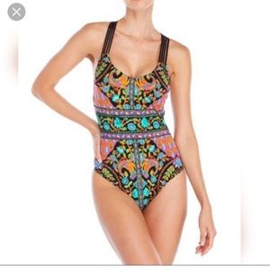 Nanette Lepore King’s Road Goddess swim suit